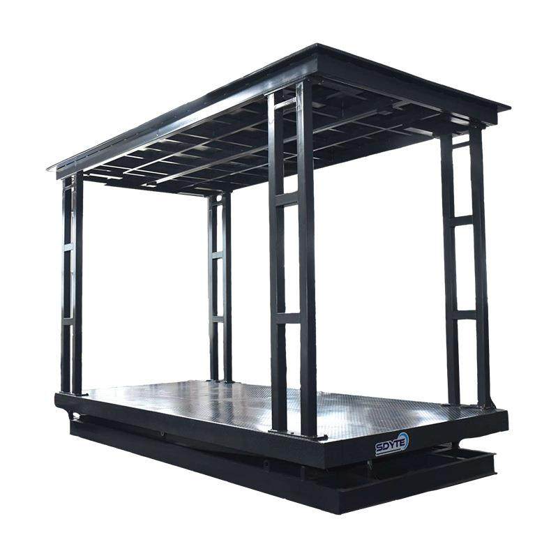 汽车举升机汽车升降平台双层剪叉汽车升降机台面可折叠移动,淘宝优惠券,粉丝福利购,淘宝优惠卷