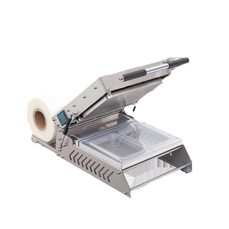 TP-200A锁鲜盒一出二轻松手压包装熟食蔬菜蛋糕水果快餐封盒机,淘宝优惠券,粉丝福利购,淘宝优惠卷