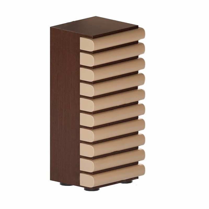 北欧烤漆五斗柜艺术玄关收纳柜实木抽屉柜现代简约装饰储物柜整装 - 图2