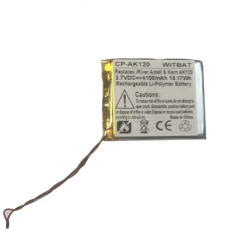 适用艾利和Iriver Astell & Kern AK120电池PR-655364 - 图0