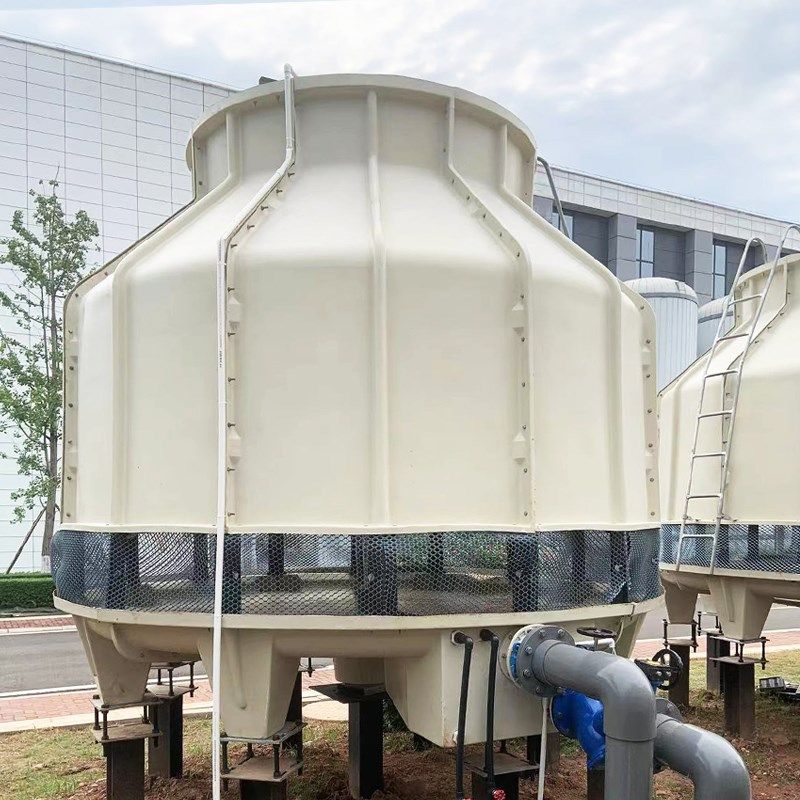 注塑机冷却塔冷凝器圆形空调降温设备10T到200吨循环冷却塔散热塔,淘宝优惠券,粉丝福利购,淘宝优惠卷