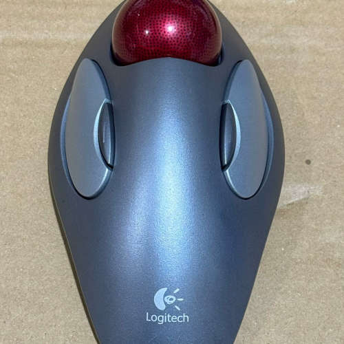 罗技木星T-BC21轨迹球鼠标 ，USB有线 ，图片实拍，功议价 - 图2