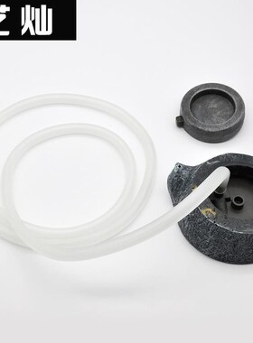 速发小石磨转球假山盆景鱼缸流水摆件造雾器风车水轮水上石磨盘抽