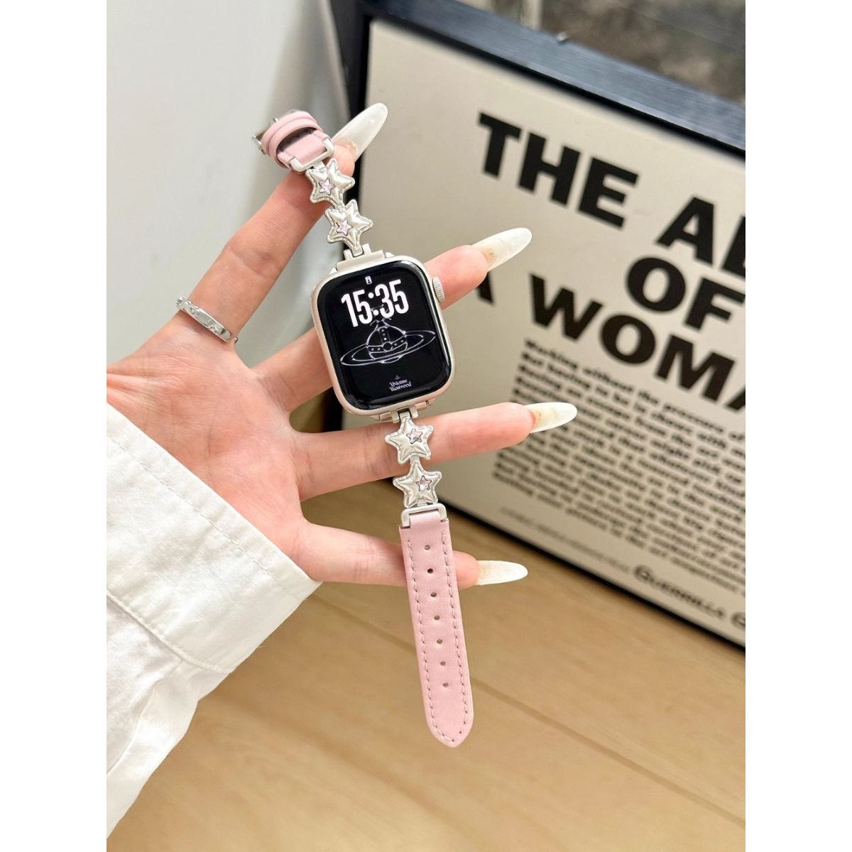 适用小米手环9pro表带气球星星拼皮8手环10女款nfc红米watch5华为 - 图2