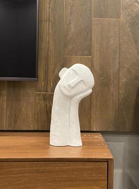 艺术雕塑桌面摆i件卧室卫生间玄关书架客厅电视柜茶几展示柜装饰