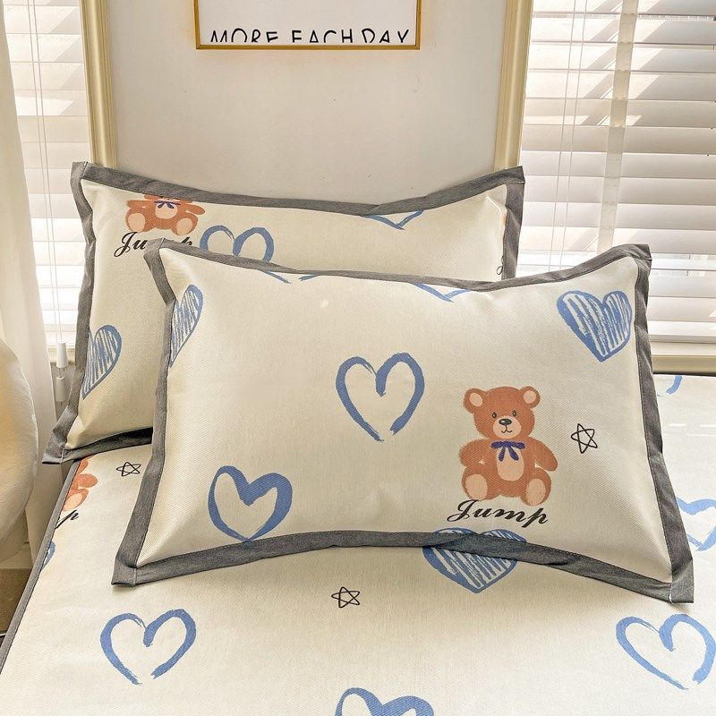 冰丝凉席床笠款卡通夏季儿童空调席子防滑床罩榻W榻米薄床垫套,淘宝优惠券,粉丝福利购,淘宝优惠卷