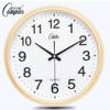 Combasi clock living room wall clock simple and fashionable home clock hanging table mute quartz clock modern bedroom wall clock