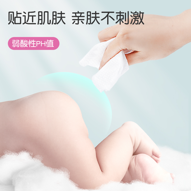 湿巾小包便携随身装新生婴幼儿童手口清洁专用小学生湿纸巾实惠装
