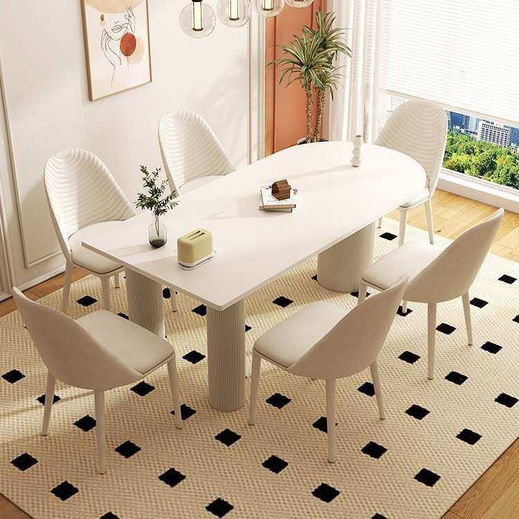 意式极简 岩板餐桌 轻奢简约 岛台北欧 纯白亮光 岩板高端罗马柱,淘宝优惠券,粉丝福利购,淘宝优惠卷