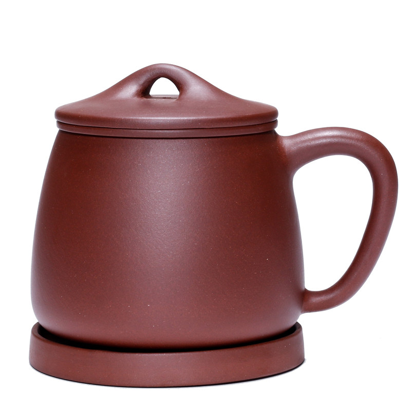 宜兴紫砂杯纯全j手工大容量带内胆过滤隔仓泡茶杯办公品茗石瓢盖,淘宝优惠券,粉丝福利购,淘宝优惠卷