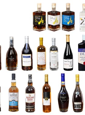 假酒展厅摆c件酒柜陈设XO威士忌白兰地仿真道具装饰品酒店饭厅轻