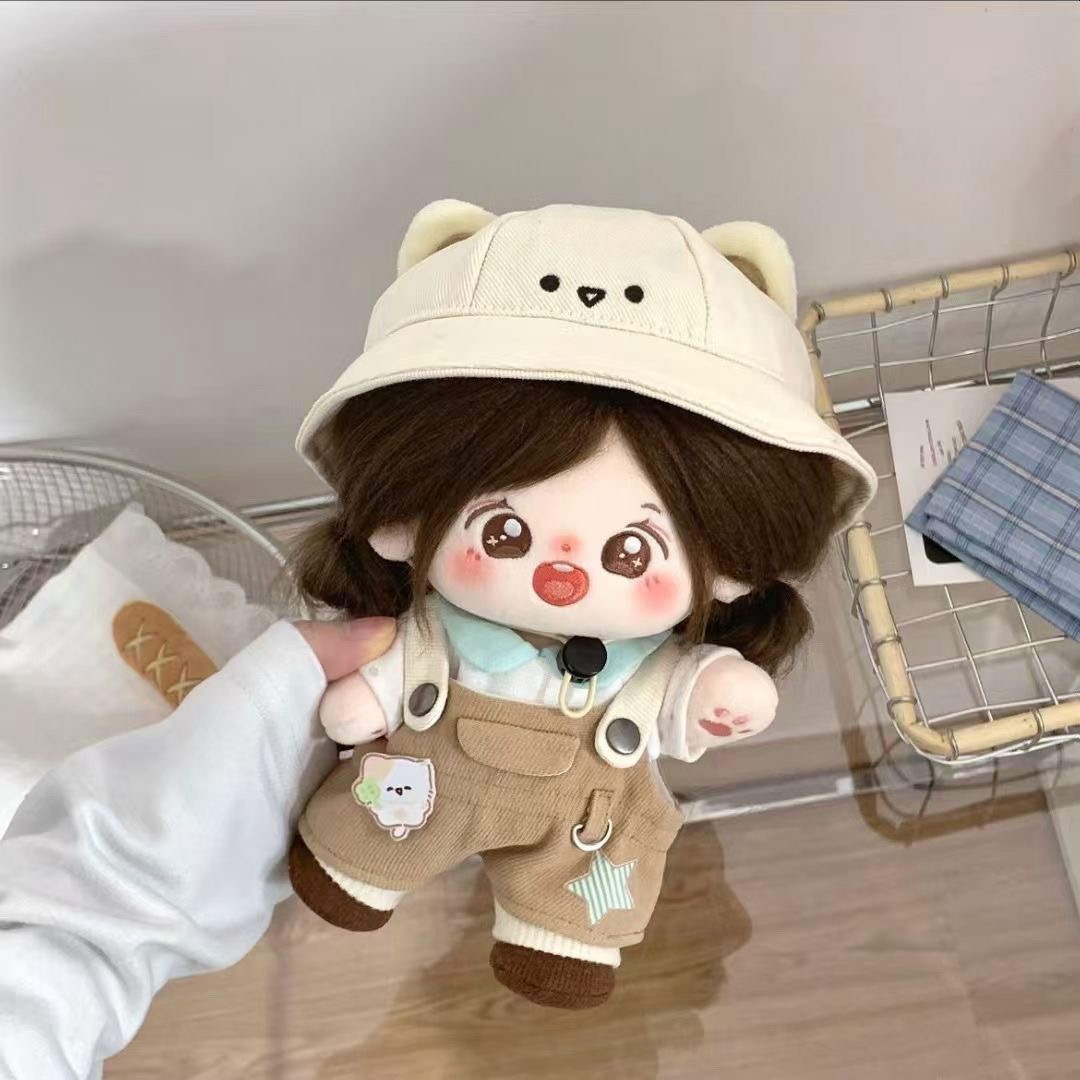 新款娃衣露营小猫20cm娃衣一番赏娃衣无属性娃衣棉花娃娃娃衣换装 - 图1