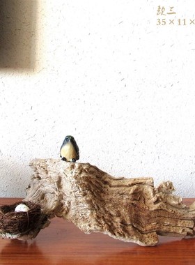 千年胡杨老树古树随形风化枯木根艺摆件家居软装禅意创意高档送礼