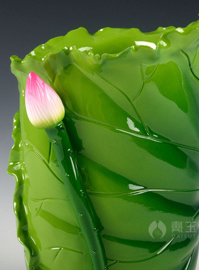 速发品玉堂陶瓷插香筒家用佛佛观音插香桶供戴贡品供具用品大全