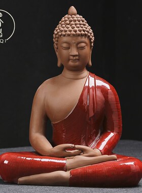 速发陶瓷东南亚佛佛释迦摩尼阿弥陀佛药师像白佛如来瓷像泰国禅意