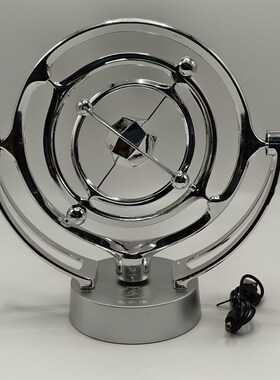 新款地球永动仪桌面模型旋转磁性摇摆器天体仪轨道usb摆件S079