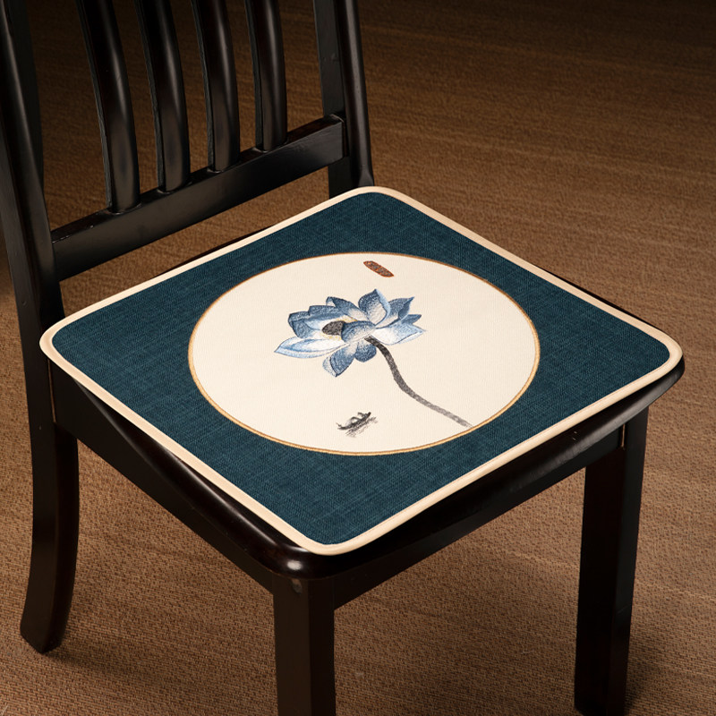 快速发货新中式茶椅坐垫餐桌薄椅垫单人沙发垫子椅V子凳垫棉麻防,淘宝优惠券,粉丝福利购,淘宝优惠卷