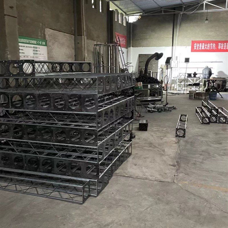 桁架背景架d广告桁架户外桁架婚庆铁艺舞台架子展会桁架舞台架子 - 图2