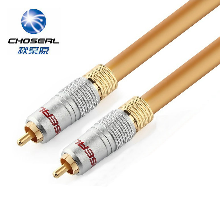 Choseal/秋叶原 QE-161 同轴线 音频线 高保真 音箱功放 低音炮线 - 图0