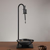 Household tea cooker free hook retro old rock mud electric pottery stove tea art hook Kung Fu tea set accessories vertical hook