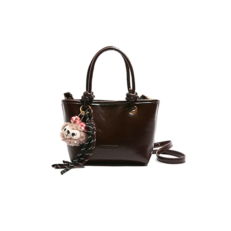 明星孙怡同款手拎菜篮小包包单肩包女2025新款小众轻奢斜挎包手提 - 图3