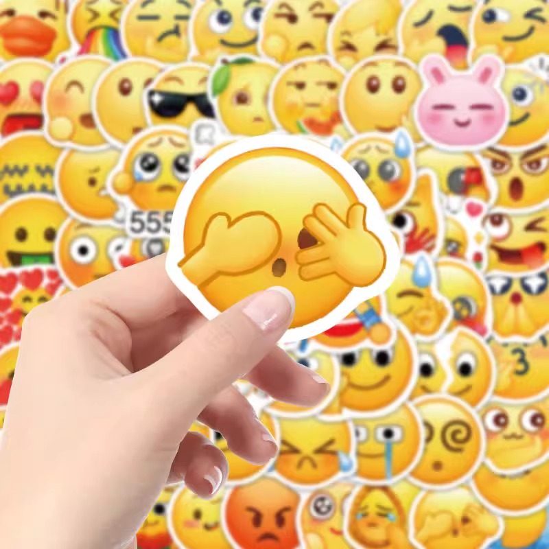 220张抖音emoji表情包贴纸可爱卡通搞笑搞怪手机壳笔记本防水贴画,淘宝优惠券,粉丝福利购,淘宝优惠卷