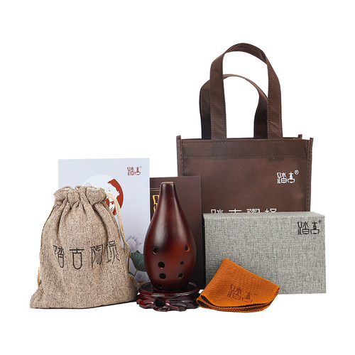 踏古十孔满口埙小孔轻吹即响初学自学学生专业舞台演奏满口埙乐器 - 图3