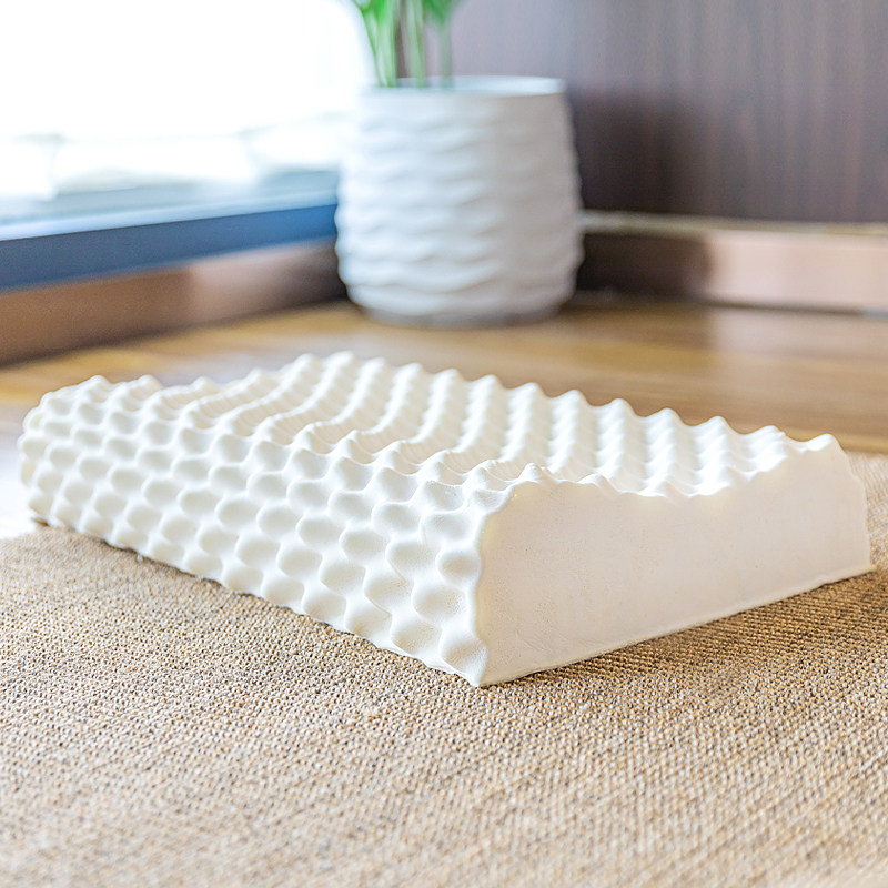 特拉雷泰国天然乳胶枕头护颈椎枕芯儿童橡胶美容枕成人高低低薄枕,淘宝优惠券,粉丝福利购,淘宝优惠卷