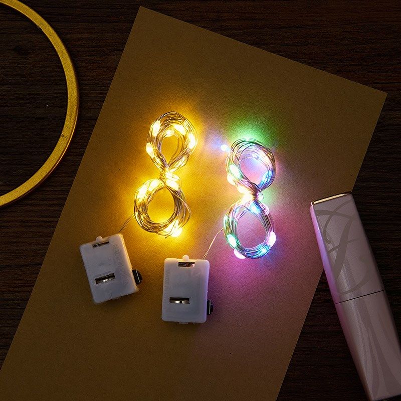 小彩灯LED满天星灯串铜丝灯生日蛋糕礼物装饰鲜花花束花艺diy材料,淘宝优惠券,粉丝福利购,淘宝优惠卷