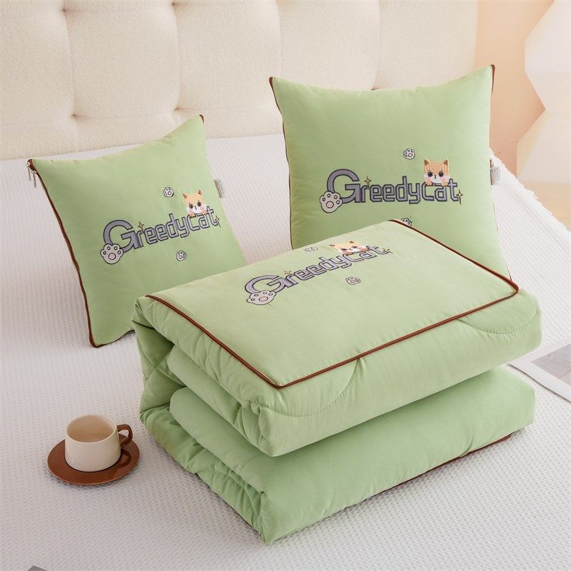 抱枕被子两用二合一加厚折叠汽车载枕头被办公室午睡空调毯子靠垫,淘宝优惠券,粉丝福利购,淘宝优惠卷