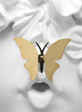 速发厅物吹客蝶雕塑摆件轻奢室内蝴人电视柜酒柜装饰家居摆设