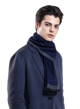 2022 classic 180*35cm Geometric Gentleman Elegant Gray Autum