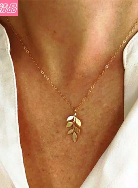 alloy multilayer necklace hip-hop girl clavicle chain choker