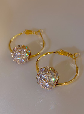 14K Real Gold Plating Korea Hot Selling Fashion Jewelry Roun