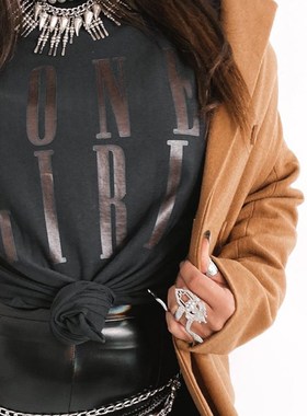 Girl Vintage Women T Plus Size Summer