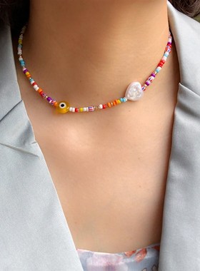 cle Handmade Chain Choker Necklace Party Beach Jewelry Gifts