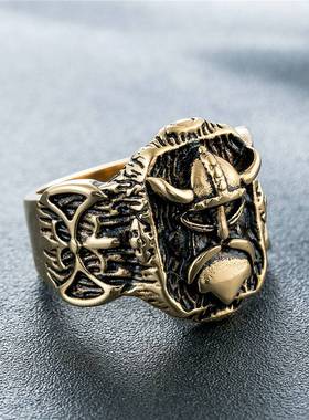 -R0318-NK01 Retro Fashion Personality Pirate Viking Mens Ti