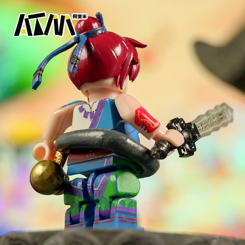 梦幻西游手游剑侠客剑客李逍遥仙剑奇侠传乐高人仔小积木手办摆件 - 图2