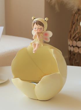 玄关钥匙收纳摆件软装高级感客厅电视柜家居装饰品乔迁新居礼品