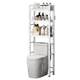 Bathroom toilet storage rack is floor-mounted multi-layer punch-free toilet multi-function toilet storage rack