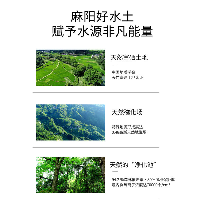 麻洋长寿天然弱碱性活力水348ml*12瓶非矿泉水饮用水小分子水整箱