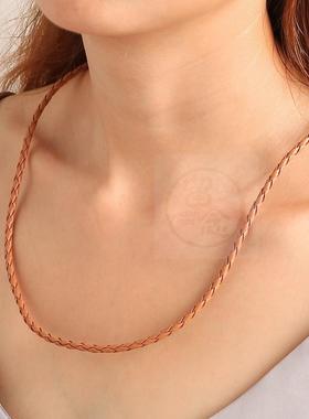 。Website leather multiple wax ropes and leather hand woven