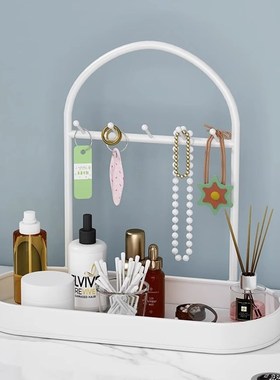 速发进门桌面收纳盒挂收纳摆件玄关置物摆鞋柜上饰品杂物架盘