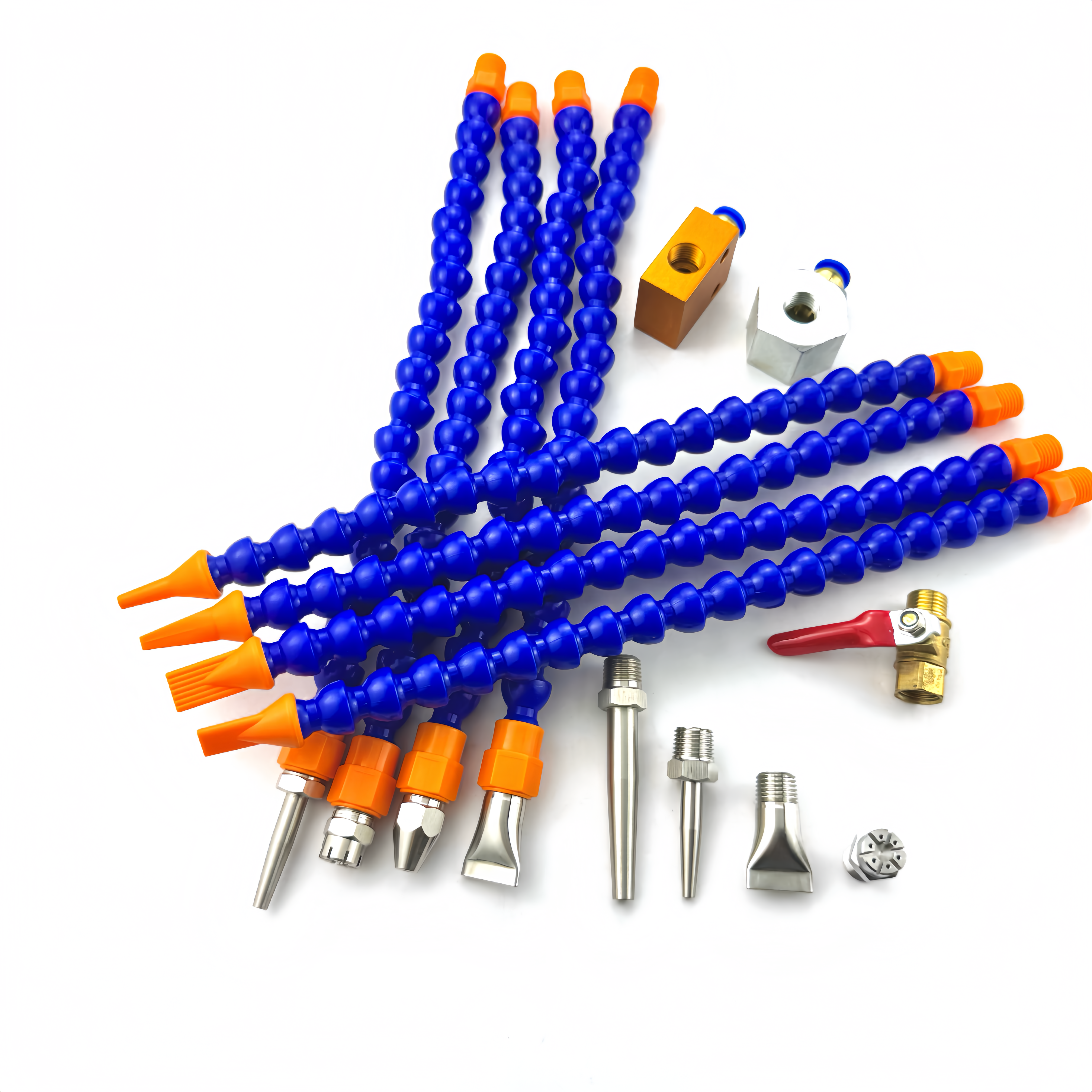 竹节管吹风喷嘴机床万向冷却管圆嘴扁嘴吹气嘴磁座蛇管尖头喷头,淘宝优惠券,粉丝福利购,淘宝优惠卷