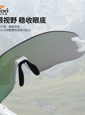 高特户外徒步登山护目镜变色运动眼镜男女跑步太阳镜墨镜GT67017