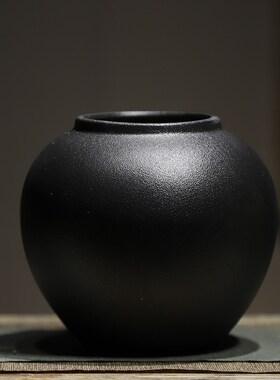 速发新中式禅意陶瓷花瓶艺术装饰品摆件 侘寂风复古客厅玄关酒店