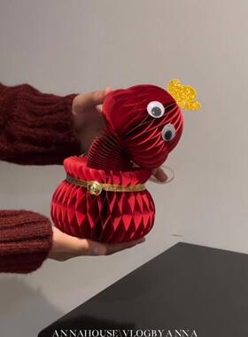 蛇年吉祥物摆件2025春节