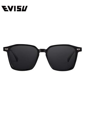 Evisu富神抗紫外线偏振太阳镜容易匹配黑色框架2098