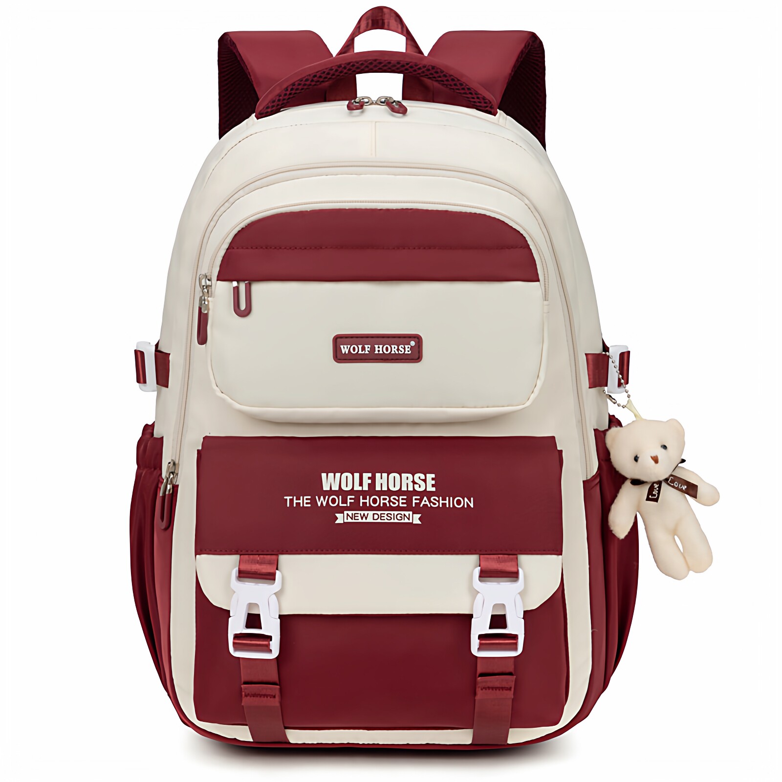 书包女生高中学生超大容量初中生背包男小学生23-6年级轻便双肩包