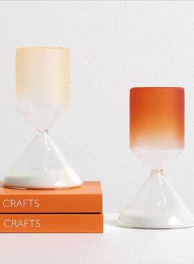 极速Dnnni渐变沙漏摆件酒店样板房家居客厅卧室玄关计时创意装饰